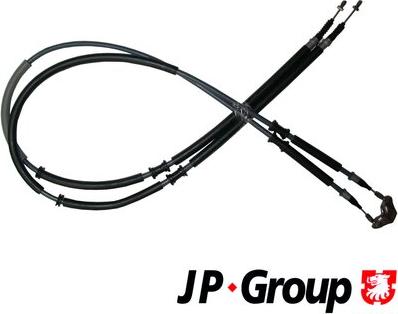 JP Group 1270300800 - Трос стояночного тормоза зад прав/лев autosila-amz.com