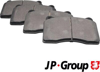 JP Group 3963601210 - Тормозные колодки, дисковые, комплект autosila-amz.com