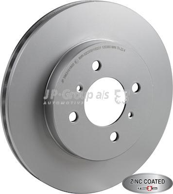 JP Group 3963101800 - Тормозной диск autosila-amz.com