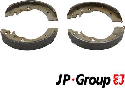 JP Group 3463900410 - Комплект тормозных колодок, барабанные autosila-amz.com