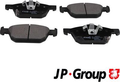JP Group 3463604910 - Тормозные колодки, дисковые, комплект autosila-amz.com