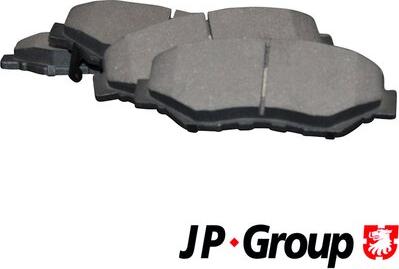 JP Group 3463600610 - Тормозные колодки, дисковые, комплект autosila-amz.com
