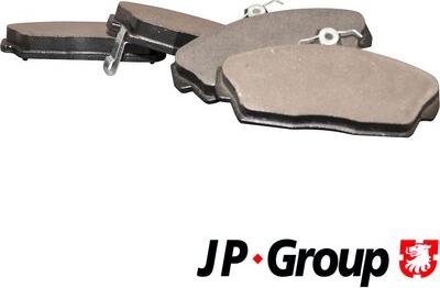 JP Group 3463600110 - Тормозные колодки, дисковые, комплект autosila-amz.com