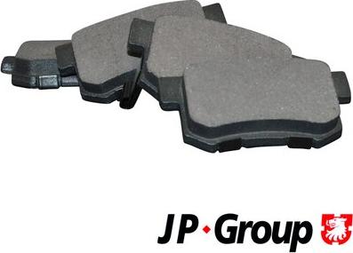 JP Group 3463700410 - Тормозные колодки, дисковые, комплект autosila-amz.com