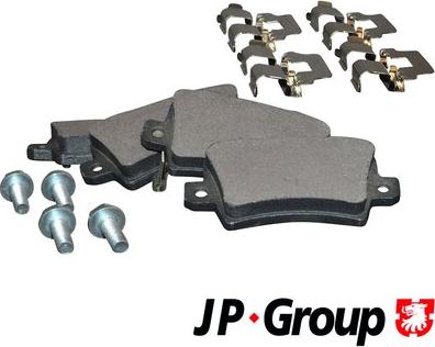 JP Group 3463700310 - Тормозные колодки, дисковые, комплект autosila-amz.com