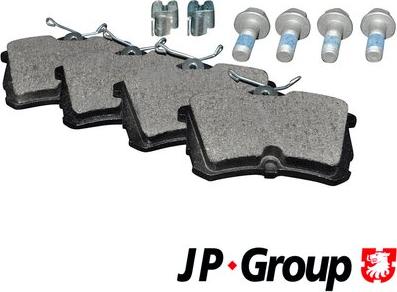 JP Group 3463700210 - Тормозные колодки, дисковые, комплект autosila-amz.com