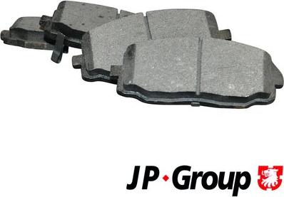 JP Group 3563600510 - Тормозные колодки, дисковые, комплект autosila-amz.com