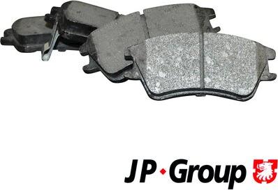 JP Group 3563601010 - Тормозные колодки, дисковые, комплект autosila-amz.com