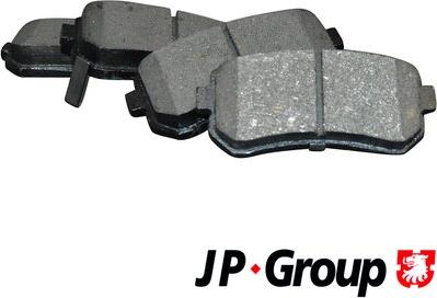 JP Group 3563700610 - Тормозные колодки, дисковые, комплект autosila-amz.com