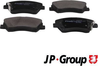 JP Group 3663604210 - Тормозные колодки, дисковые, комплект autosila-amz.com