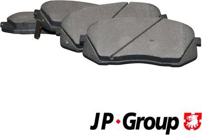 JP Group 3663600710 - Тормозные колодки, дисковые, комплект autosila-amz.com