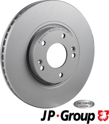 JP Group 3663101000 - Тормозной диск autosila-amz.com