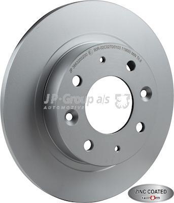 JP Group 3663200200 - Тормозной диск autosila-amz.com