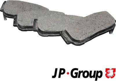 JP Group 3663700310 - Тормозные колодки, дисковые, комплект autosila-amz.com