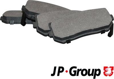 JP Group 3663700210 - Тормозные колодки, дисковые, комплект autosila-amz.com