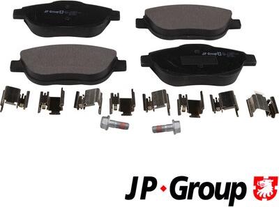 JP Group 3163604210 - Тормозные колодки, дисковые, комплект autosila-amz.com