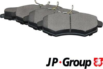 JP Group 3163600410 - Тормозные колодки, дисковые, комплект autosila-amz.com