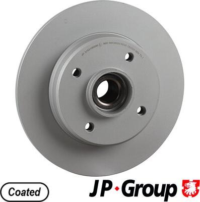 JP Group 3163100500 - Тормозной диск autosila-amz.com