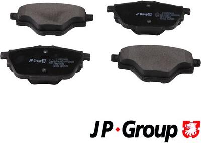 JP Group 3163700610 - Тормозные колодки, дисковые, комплект autosila-amz.com