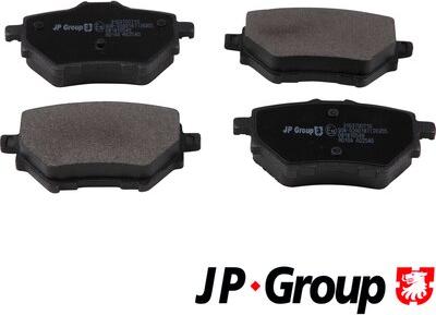 JP Group 3163700710 - Тормозные колодки, дисковые, комплект autosila-amz.com