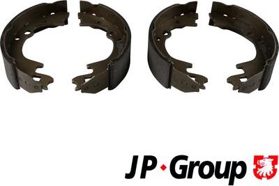 JP Group 3863900510 - Комплект тормозных колодок, барабанные autosila-amz.com