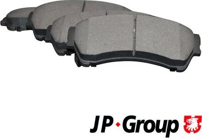 JP Group 3863600910 - Тормозные колодки, дисковые, комплект autosila-amz.com