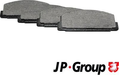 JP Group 3863700710 - Тормозные колодки, дисковые, комплект autosila-amz.com