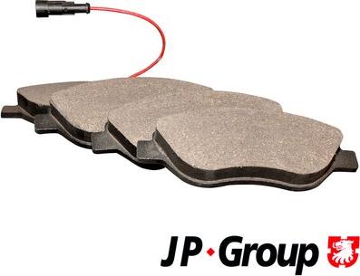 JP Group 3363600910 - Тормозные колодки, дисковые, комплект autosila-amz.com
