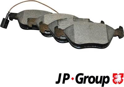 JP Group 3363600810 - Тормозные колодки, дисковые, комплект autosila-amz.com