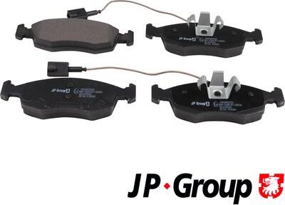 JP Group 3363602500 - Тормозные колодки, дисковые, комплект autosila-amz.com
