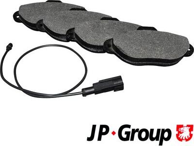 JP Group 3363602110 - Тормозные колодки, дисковые, комплект autosila-amz.com