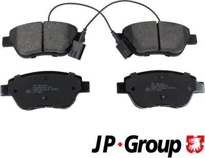 JP Group 3363602310 - Тормозные колодки, дисковые, комплект autosila-amz.com