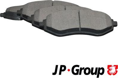 JP Group 3263600210 - Тормозные колодки, дисковые, комплект autosila-amz.com