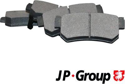 JP Group 3263700410 - Тормозные колодки, дисковые, комплект autosila-amz.com