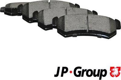 JP Group 3263700310 - Тормозные колодки, дисковые, комплект autosila-amz.com