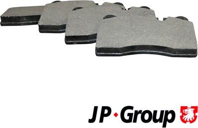JP Group 3763600510 - Тормозные колодки, дисковые, комплект autosila-amz.com