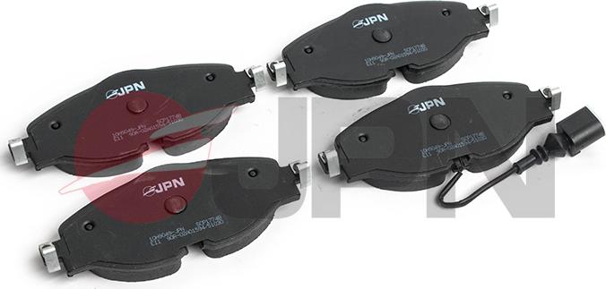 JPN 10H9049-JPN - Тормозные колодки, дисковые, комплект autosila-amz.com