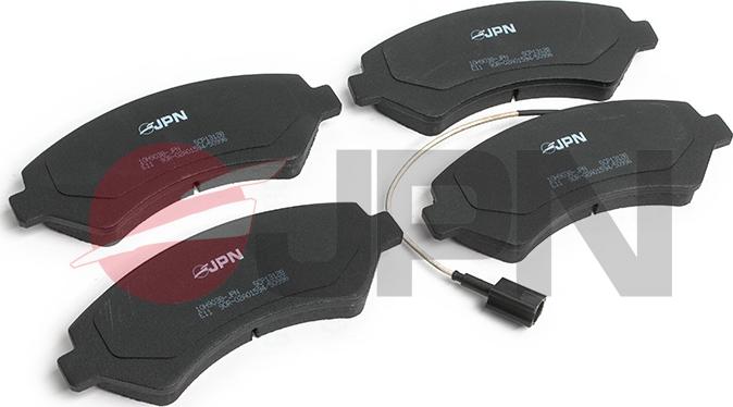 JPN 10H9038-JPN - Тормозные колодки, дисковые, комплект autosila-amz.com
