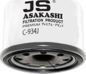 JS Asakashi C934J - Масляный фильтр autosila-amz.com