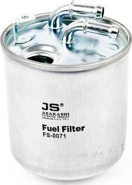 JS Asakashi FS0071 - Топливный фильтр autosila-amz.com
