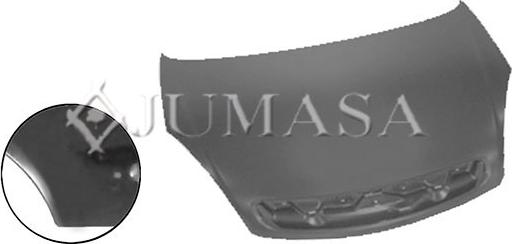 Jumasa 05031058 - Капот двигателя autosila-amz.com
