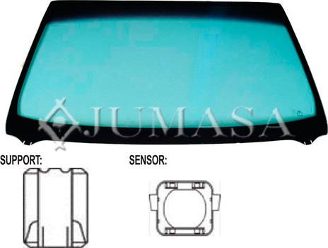 Jumasa V3333080 - Ветровое стекло autosila-amz.com