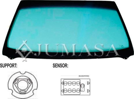 Jumasa V3330545 - Ветровое стекло autosila-amz.com
