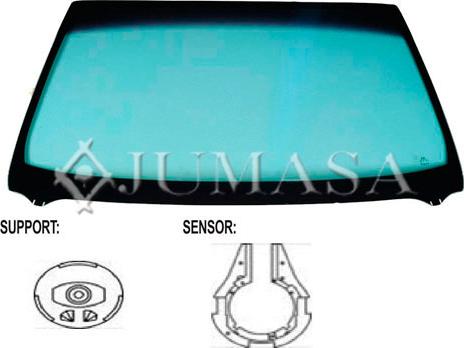 Jumasa V3304725 - Ветровое стекло autosila-amz.com