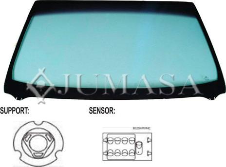 Jumasa V3300564 - Ветровое стекло autosila-amz.com