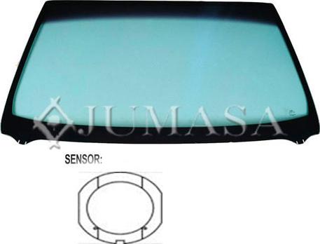 Jumasa V3335519 - Ветровое стекло autosila-amz.com