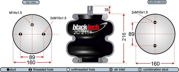 Juratek 2C211220P05 - Кожух пневматической рессоры autosila-amz.com