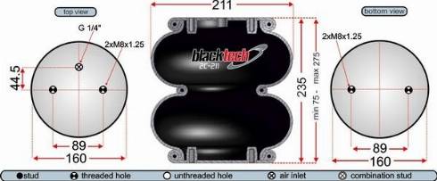 Juratek 2C211220P02 - Кожух пневматической рессоры autosila-amz.com