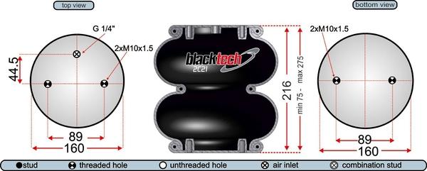 Juratek 2C21210P01 - Кожух пневматической рессоры autosila-amz.com