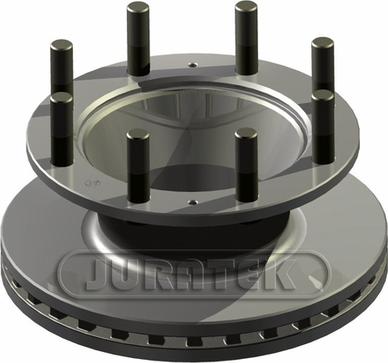 Juratek FOI114 - Тормозной диск autosila-amz.com